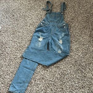 Denim Overalls